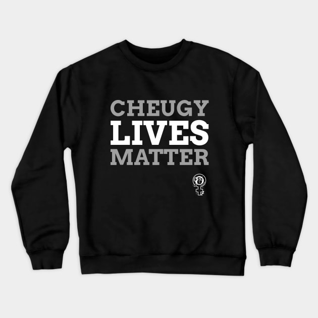 Cheugy Lives Matter Gen Z Slang Crewneck Sweatshirt by Websterish